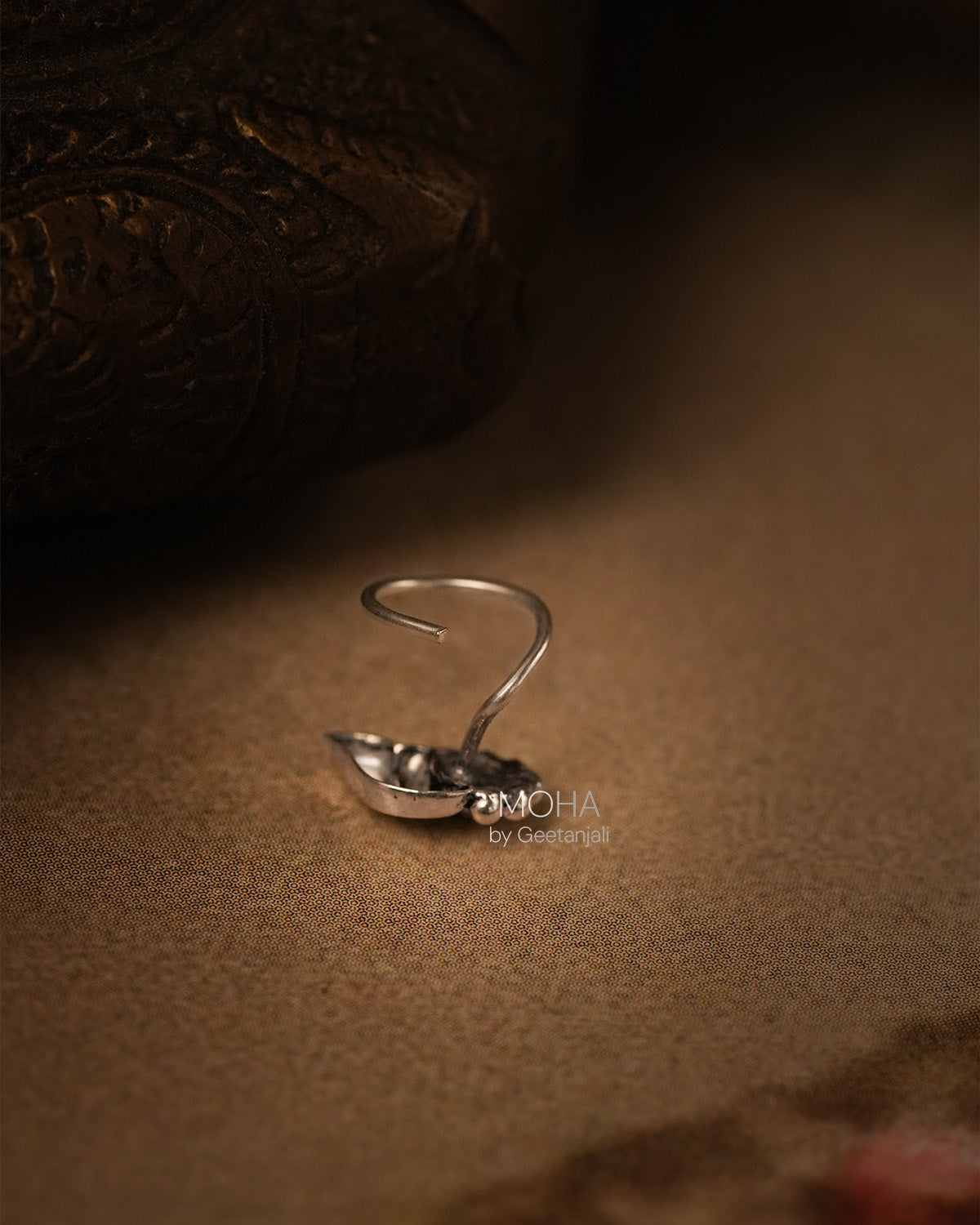 Suman Silver Nosepin by MOHA