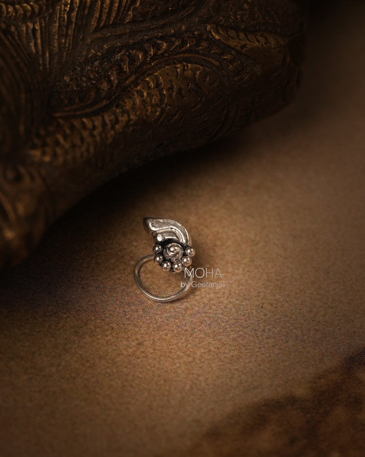 Suman Silver Nosepin by MOHA