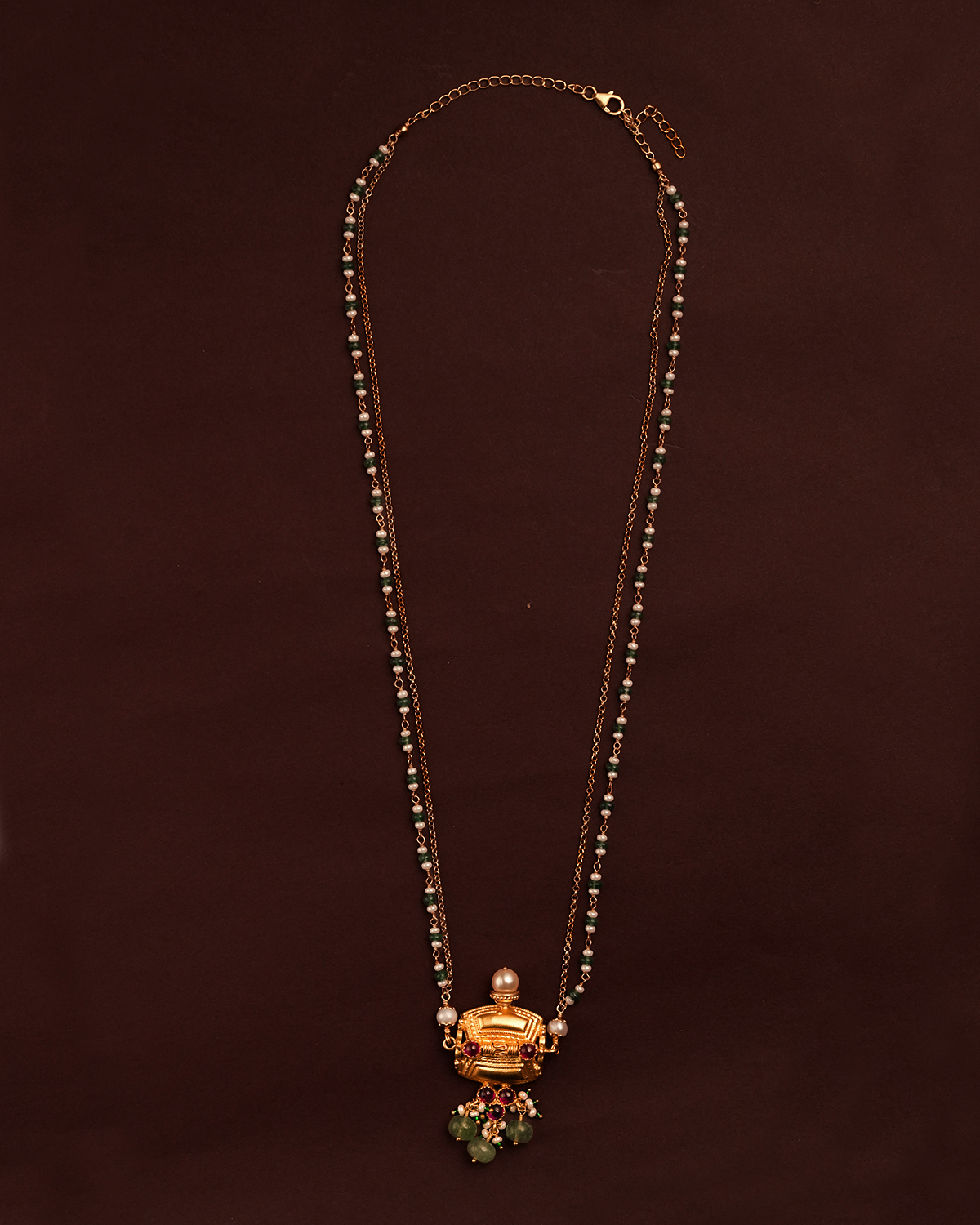 Sumukh Silver Pendant with Chain by MOHA