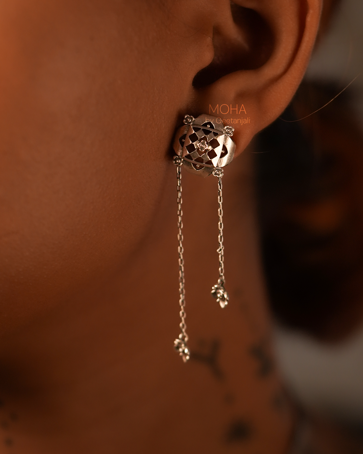Bijani Silver Earrings by MOHA