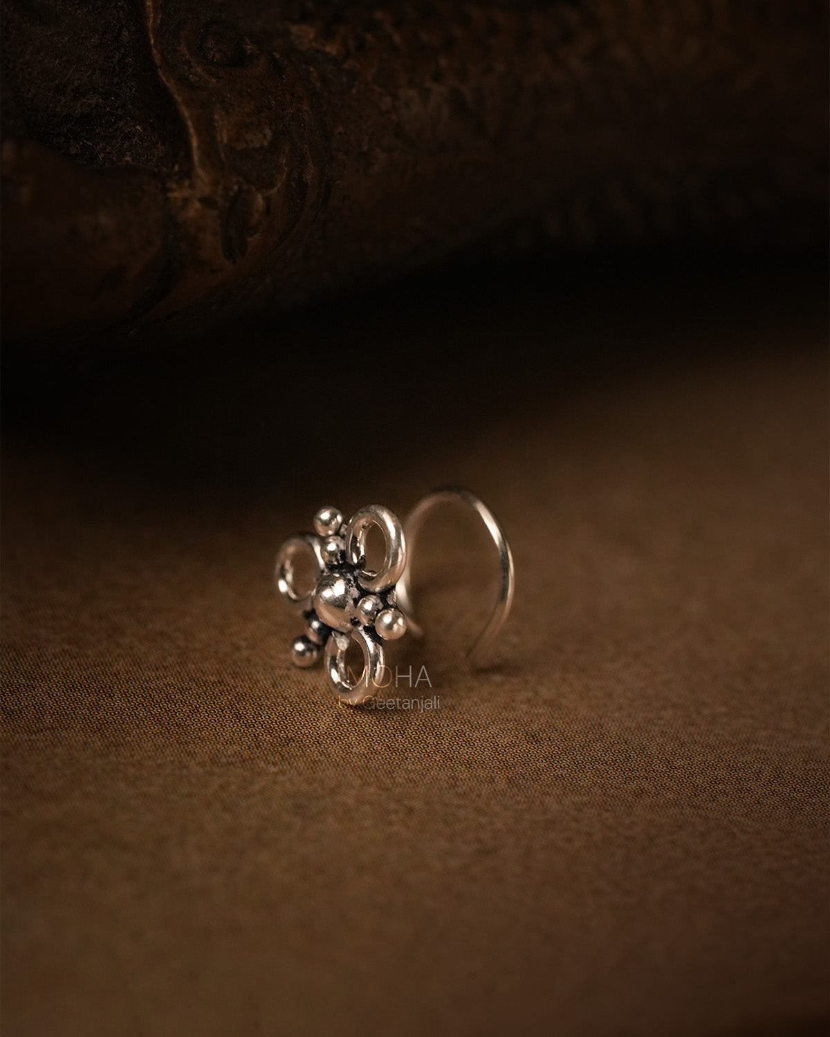 Taru Silver Nosepin by MOHA