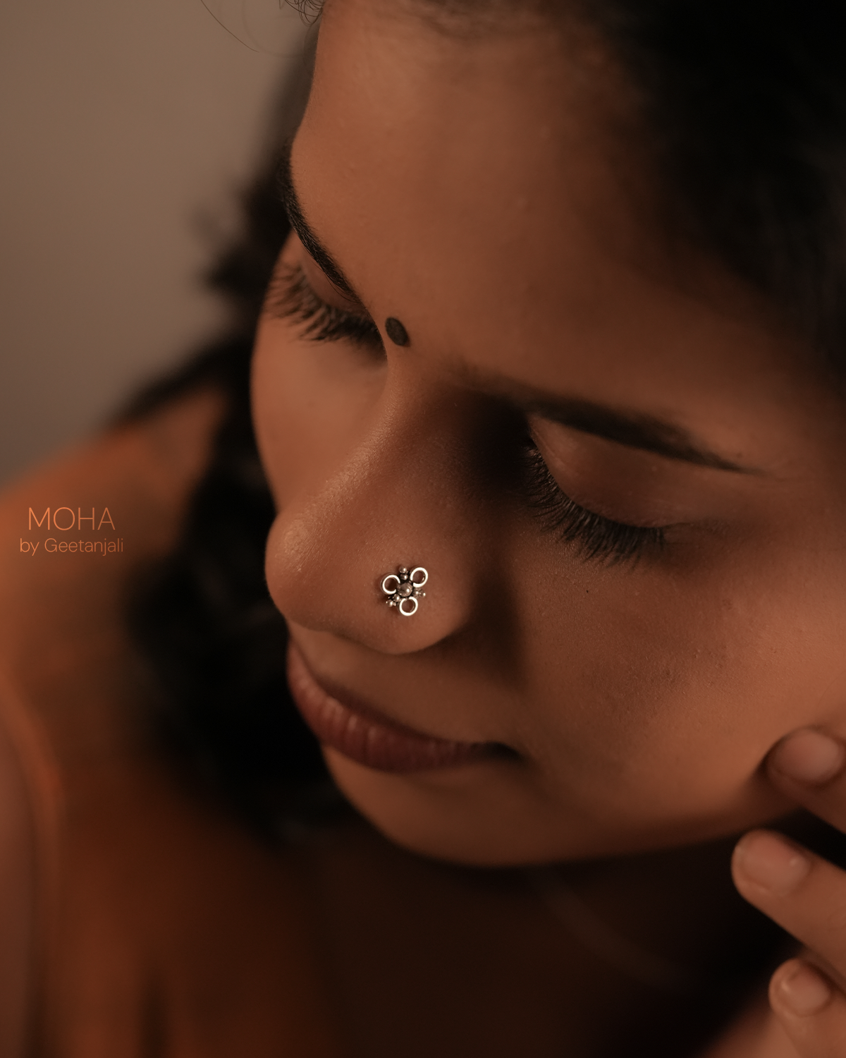 Taru Silver Nosepin by MOHA