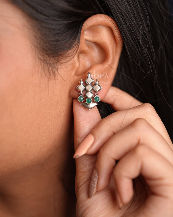 Tejasvi Silver Earrings by MOHA