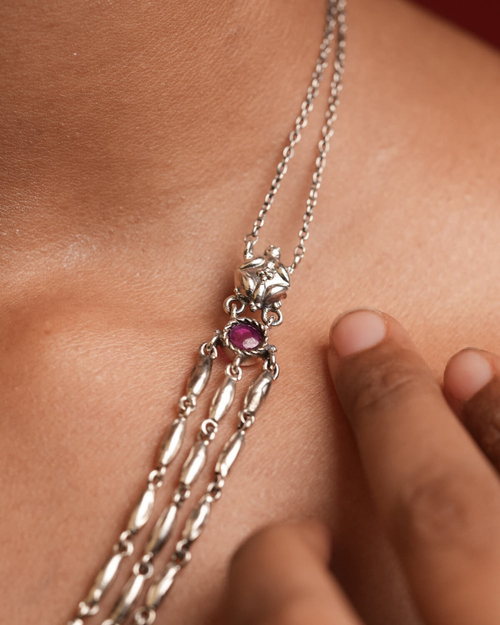 The Tandul Mani Silver Haar by Moha