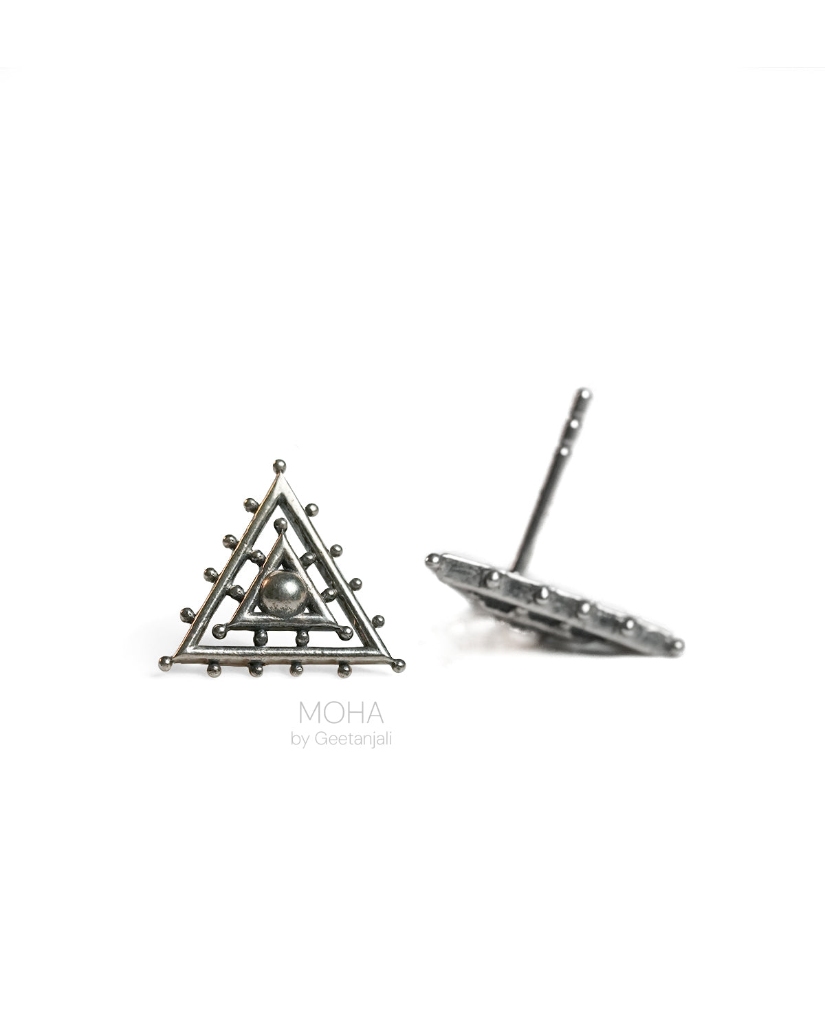 Trisha Silver Earrings by MOHA