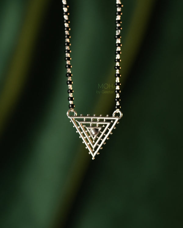 Trisha Silver Mangalsutra By MOHA