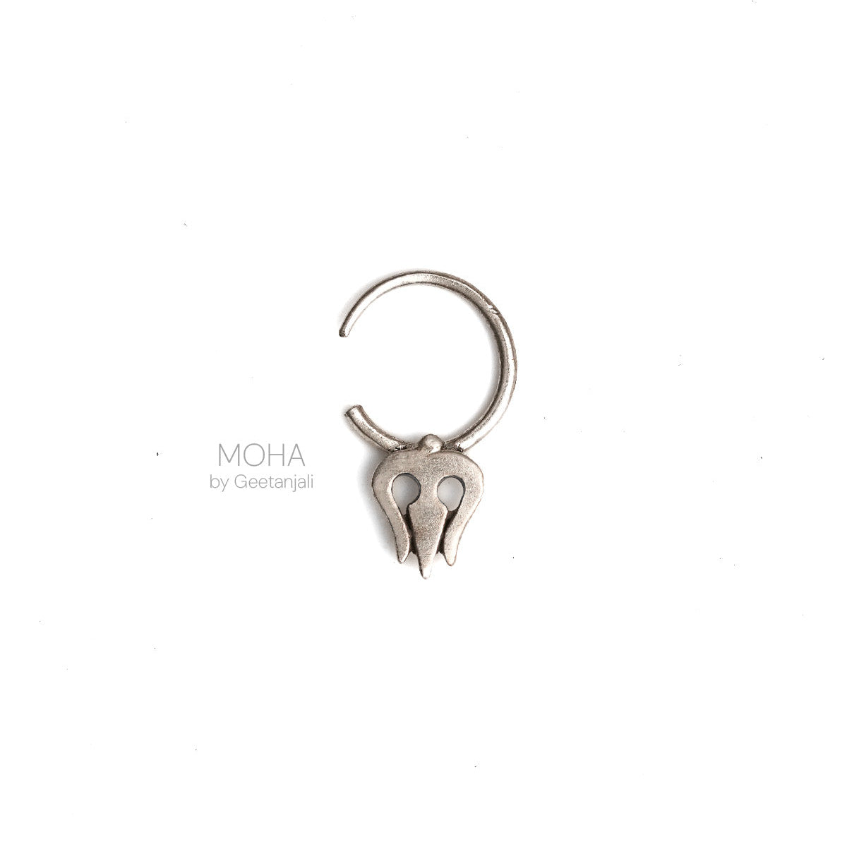 Trishul Silver Septum by MOHA