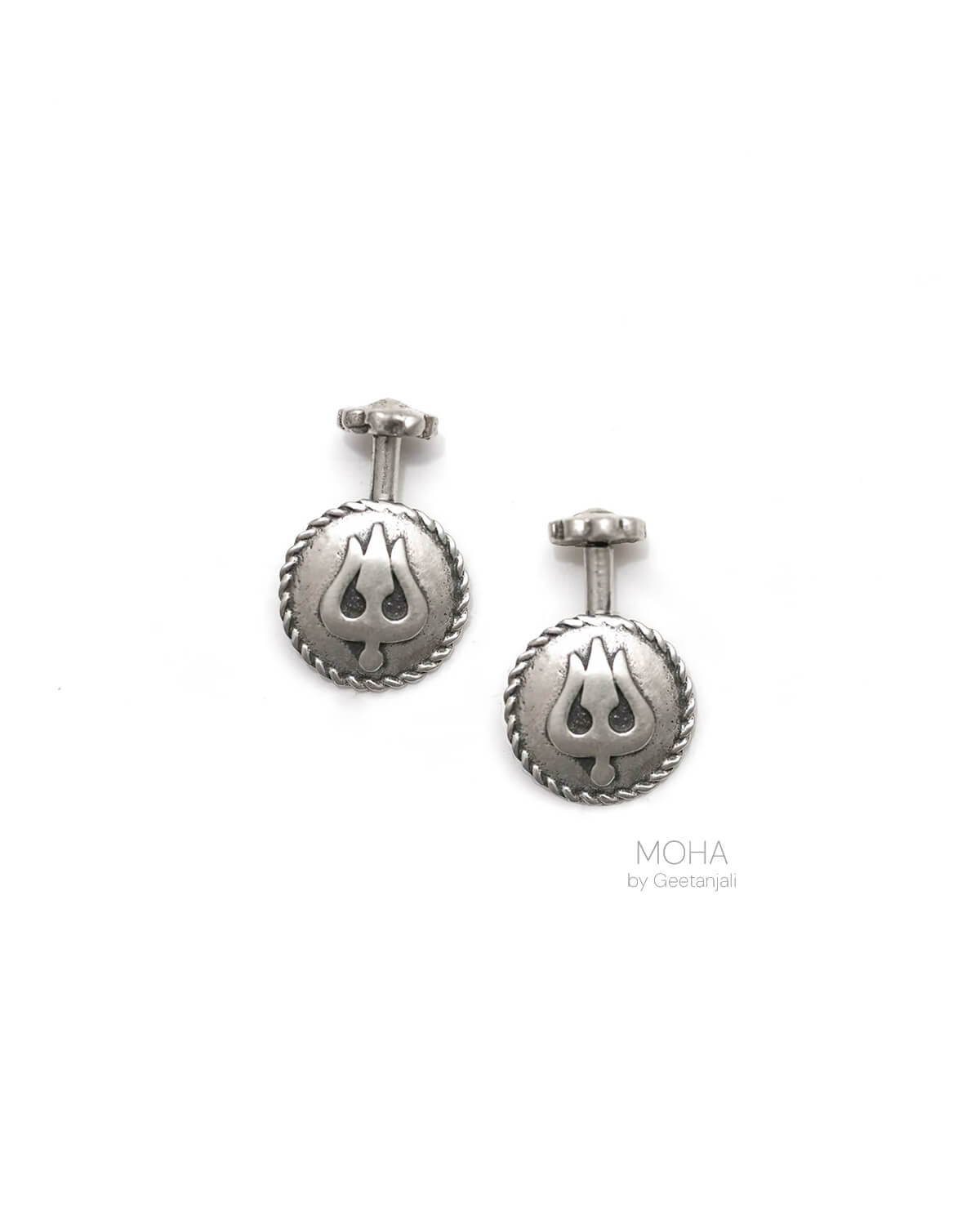 Trishula Silver Bugadi by MOHA