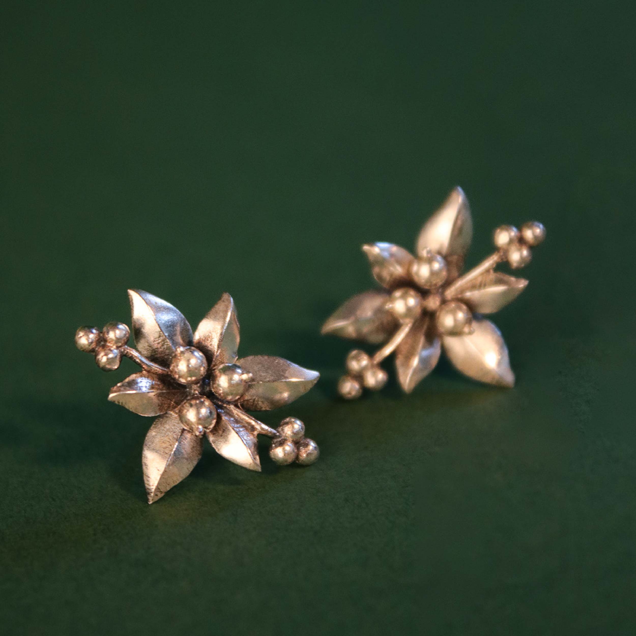 Nargis Silver Earrings