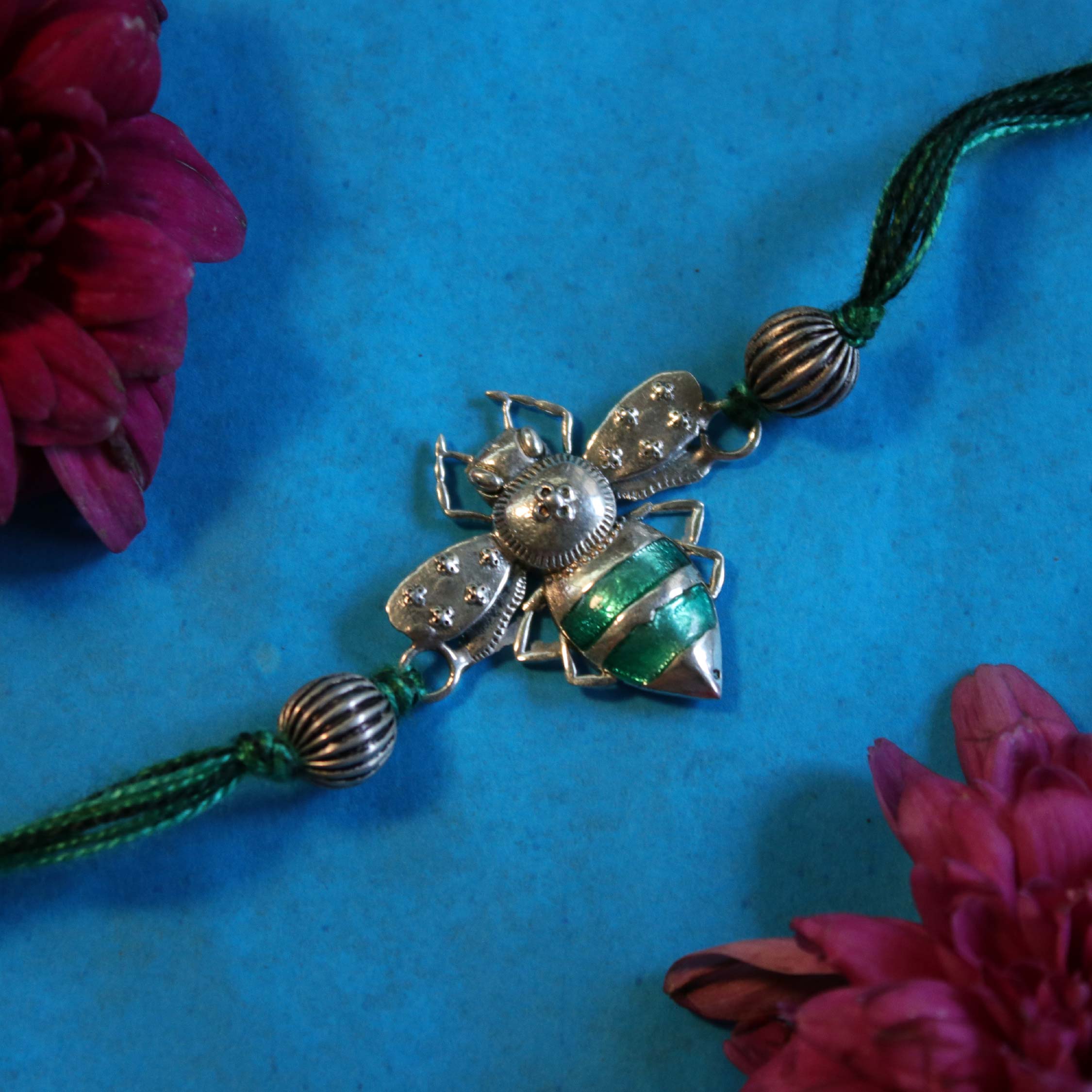 Madhu Silver Rakhi by Moha