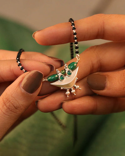 Uroo Silver Mangalsutra by Moha