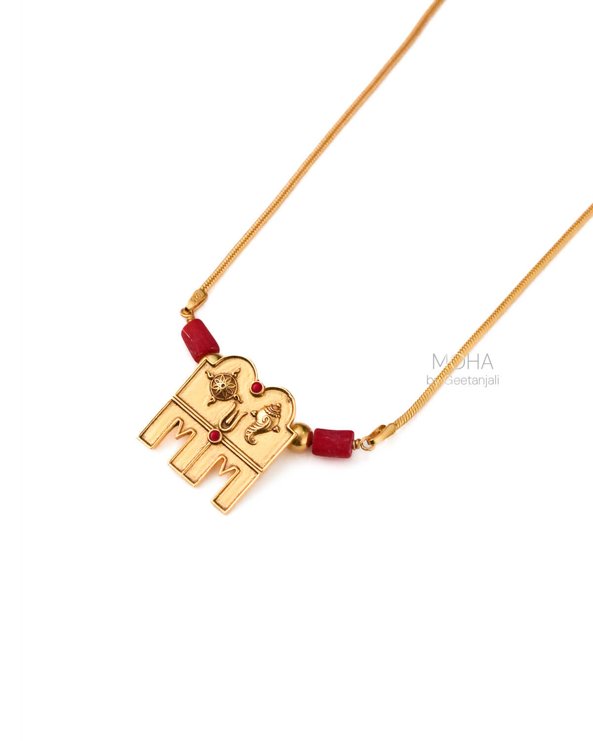Venkatesh Taali Silver Chain (Gold Plated) by MOHA