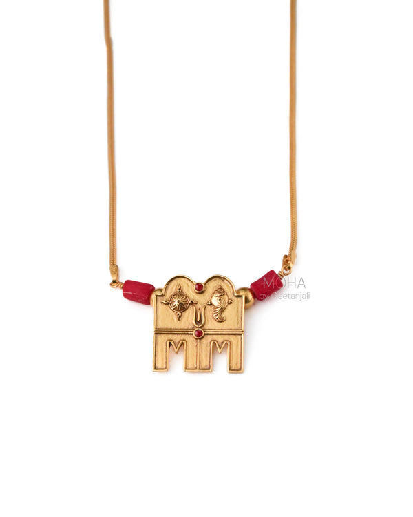Venkatesh Taali Silver Chain (Gold Plated) by MOHA
