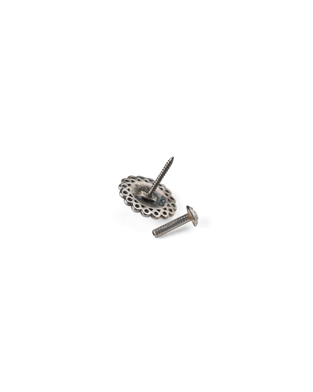 Whorl Silver Nosepin by MOHA - Green