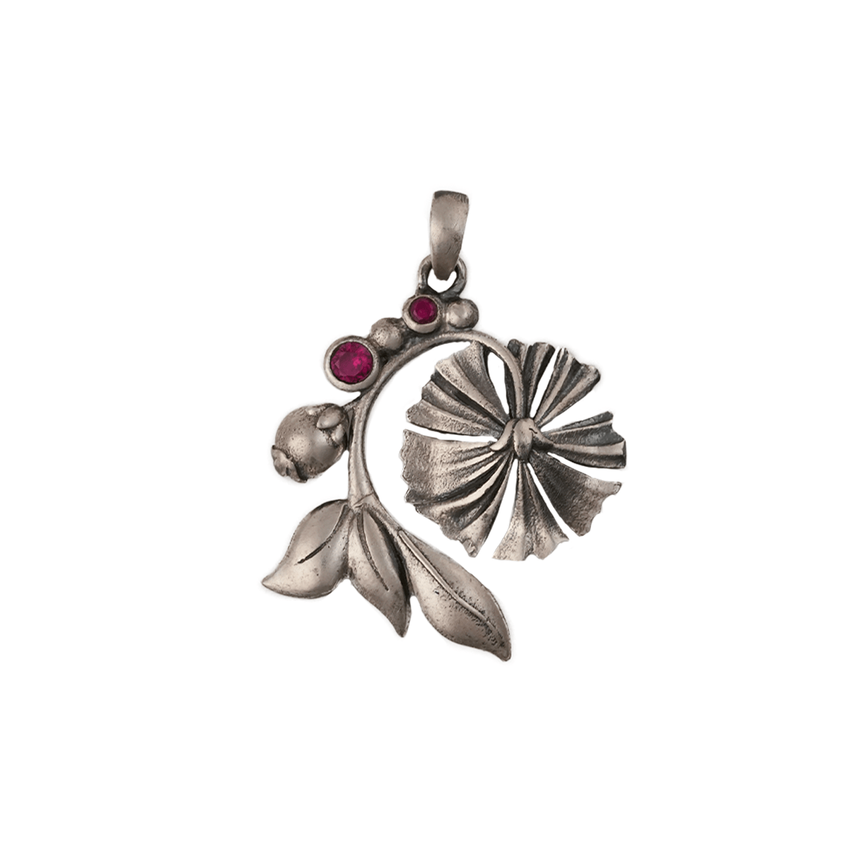 Buy William Morris - Bloom Lily Silver Pendant by Moha (Only Pendant ...