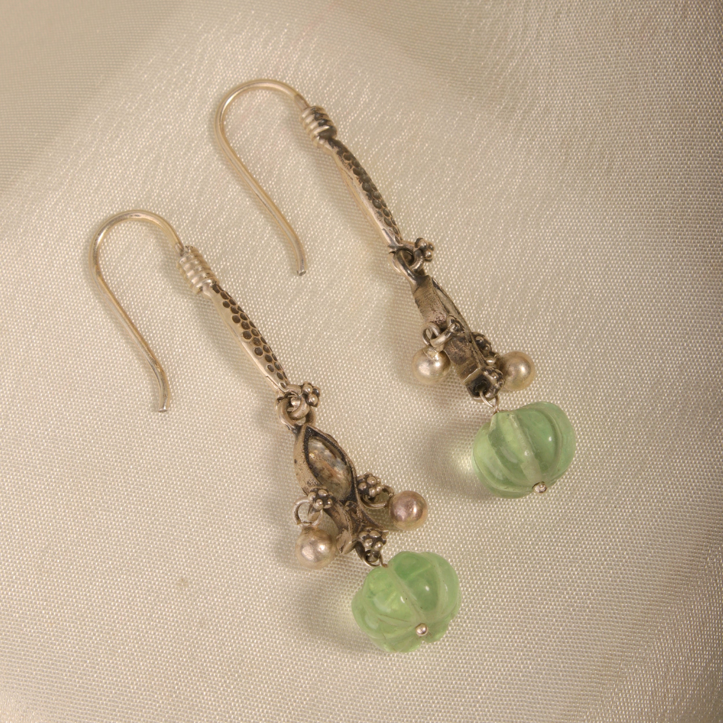 zara silver earrings by moha