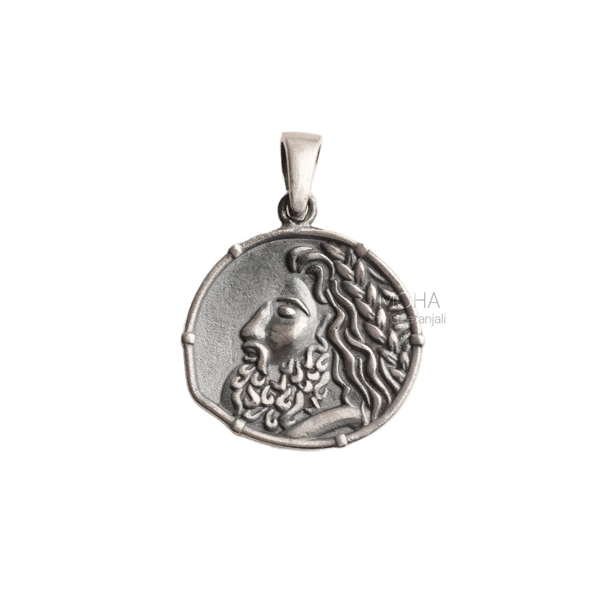 Zeus Silver Pendant by Moha (Only Pendant)