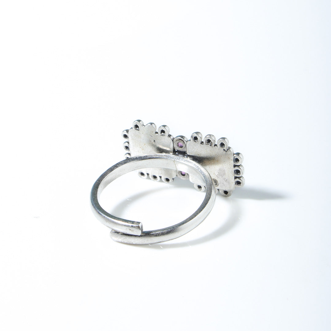 aayat silver finger ring by moha