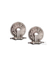 Akota Silver Stud Earrings by MOHA