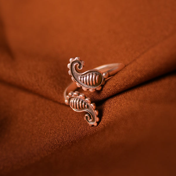Anokhi Silver Finger Ring by MOHA