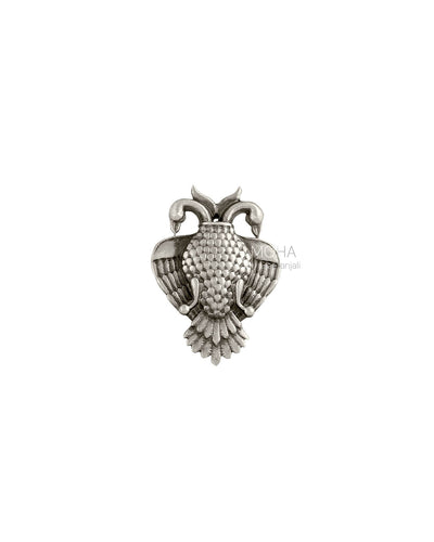 Aras (Gandabherunda) Silver Finger Ring - Small by MOHA