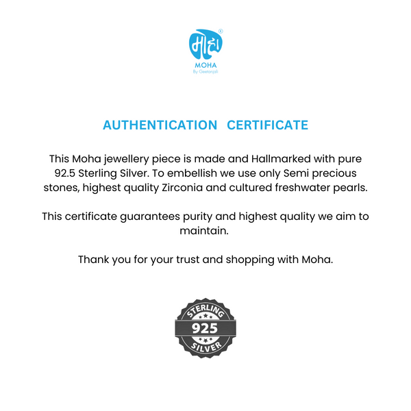 Baali Silver Anklet (Pair) by MOHA