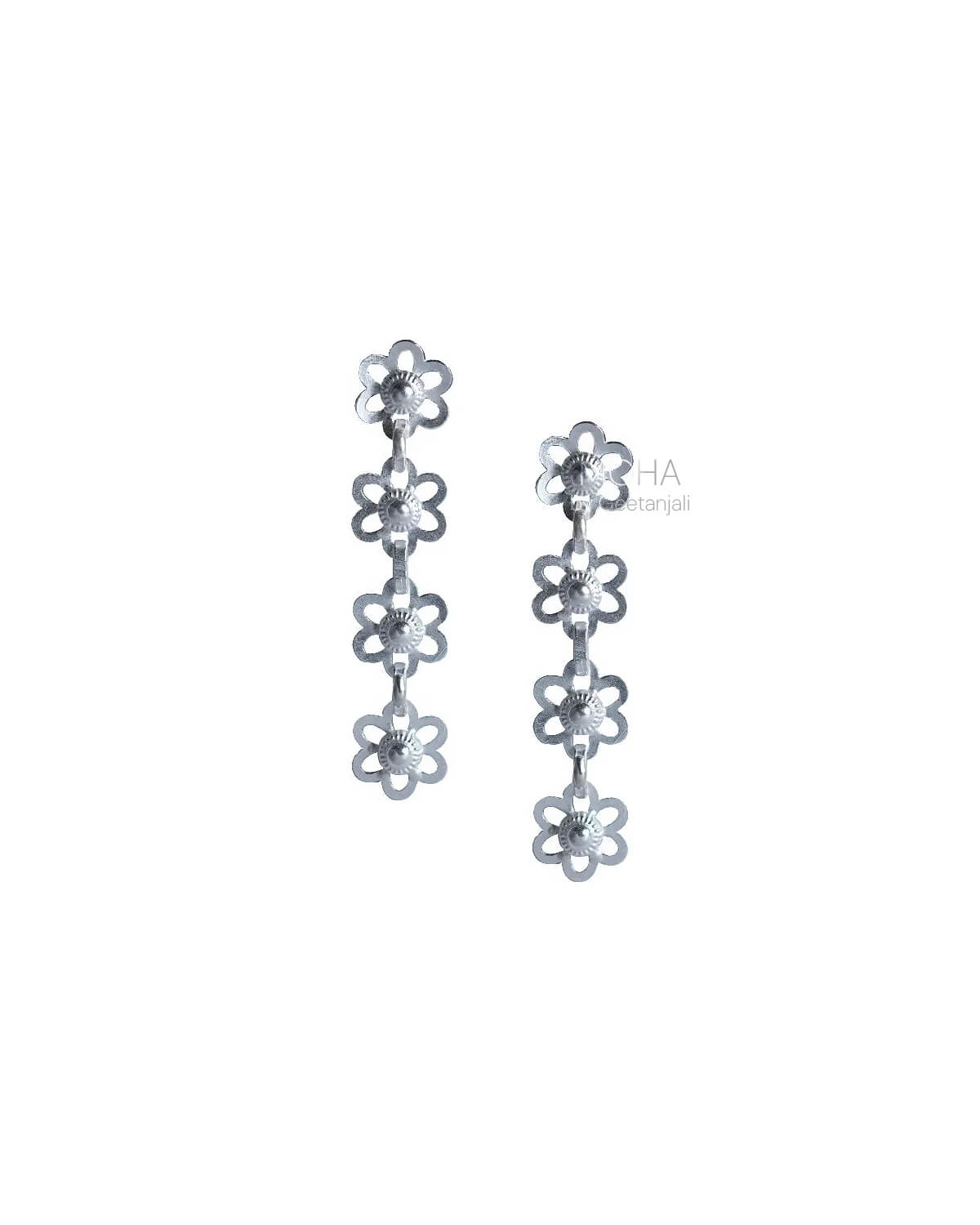 Bakuli Silver Earrings by MOHA
