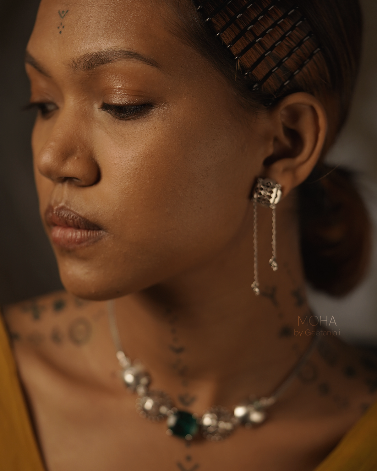 Bijani Silver Earrings by MOHA