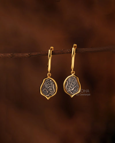 Dhaan Silver Earrings by MOHA