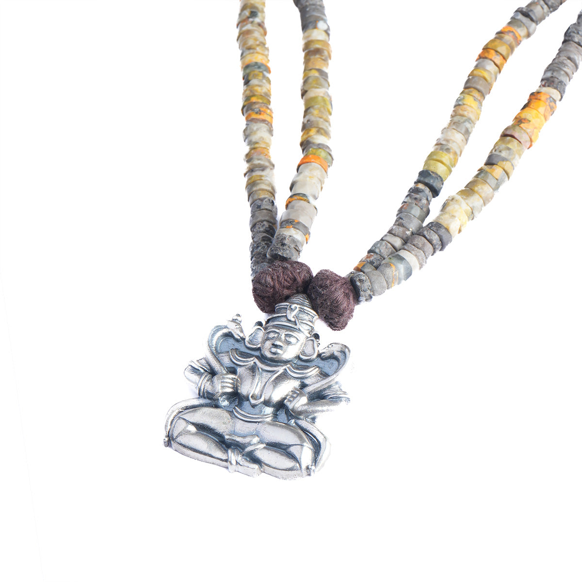 Brahmini Maya Silver Necklace By Moha