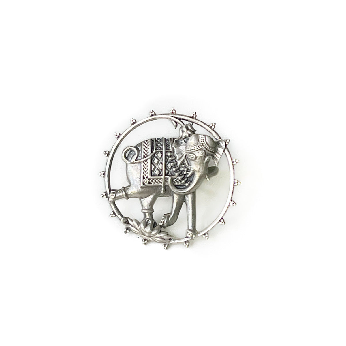 gaja gamini silver finger ring by moha