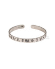 Harappa Script Silver Bracelet by MOHA