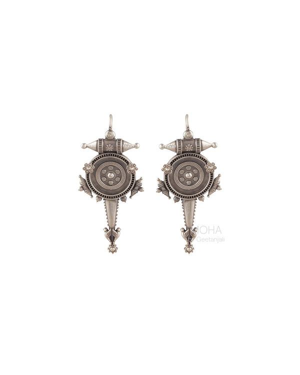 Hingora Silver Earrings - Big by Moha