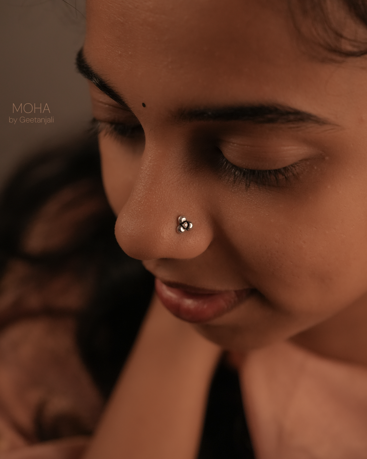 Indu Silver Nosepin by MOHA