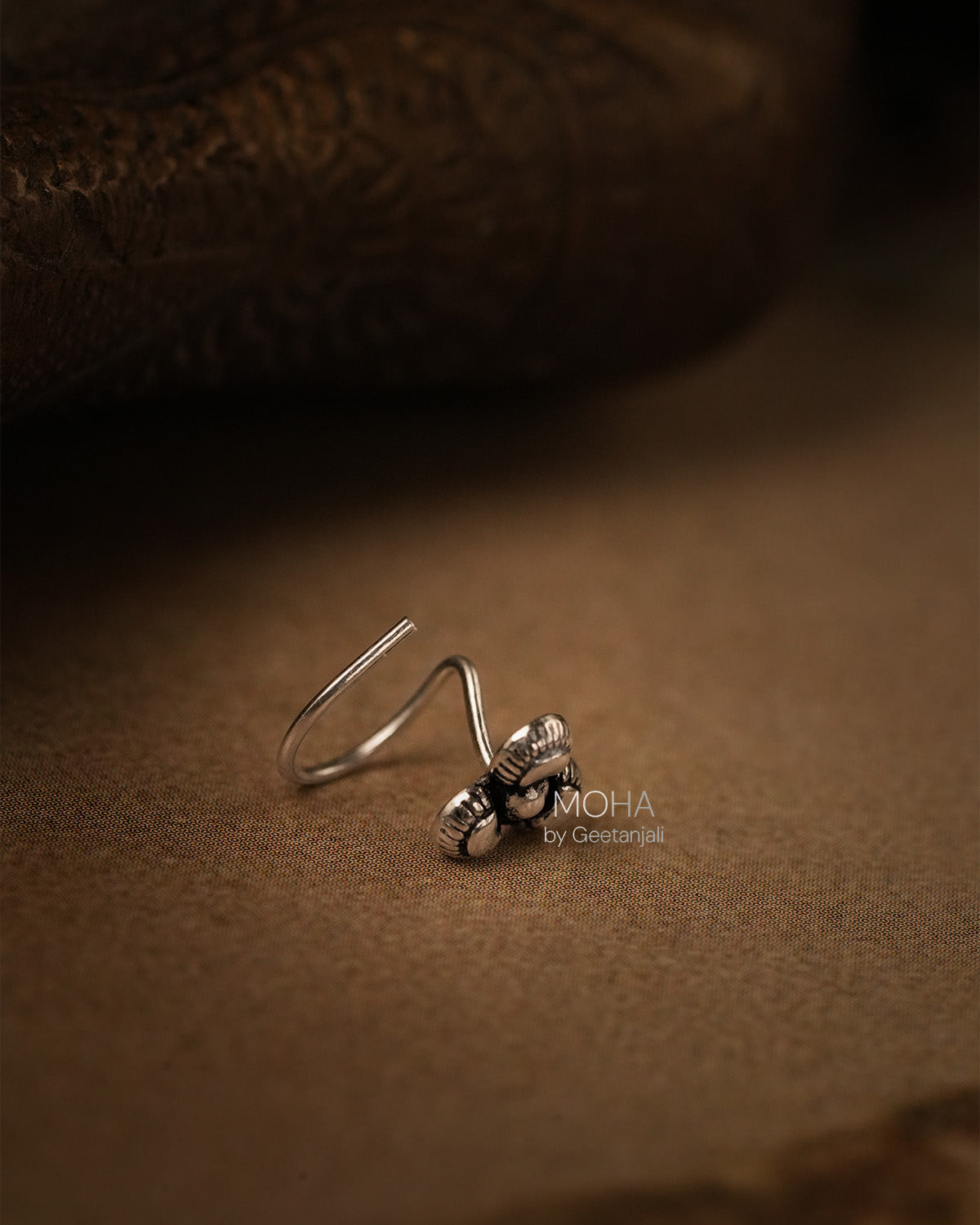 Indu Silver Nosepin by MOHA