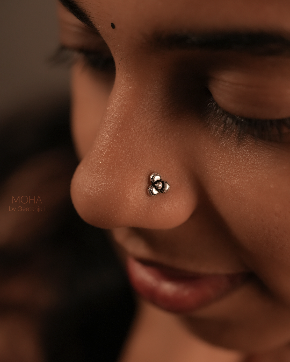 Indu Silver Nosepin by MOHA