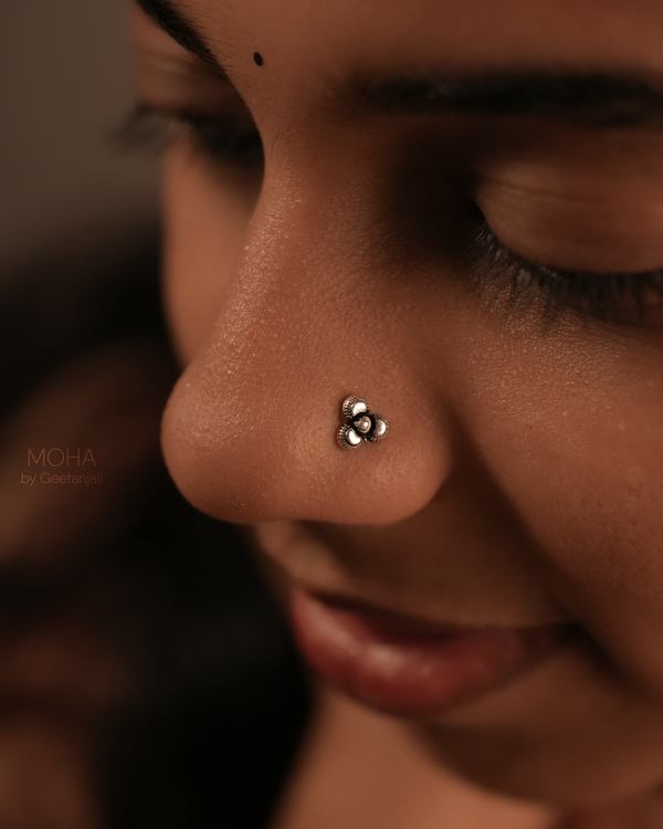 Indu Silver Nosepin by MOHA