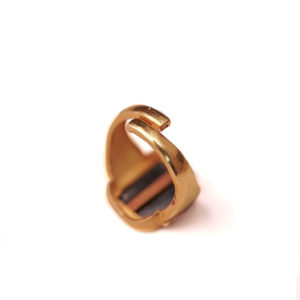 indus unicorn silver finger ring by moha