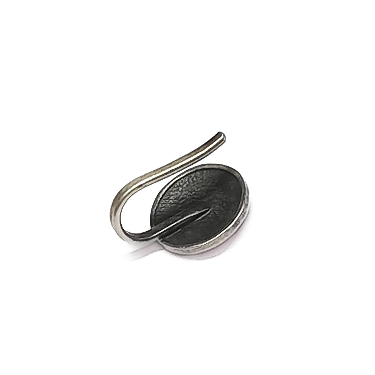 ira silver nose pin clip on by moha