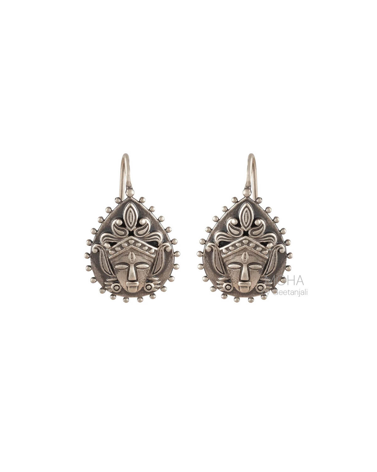 Kali Goddess  Silver Earrings by MOHA