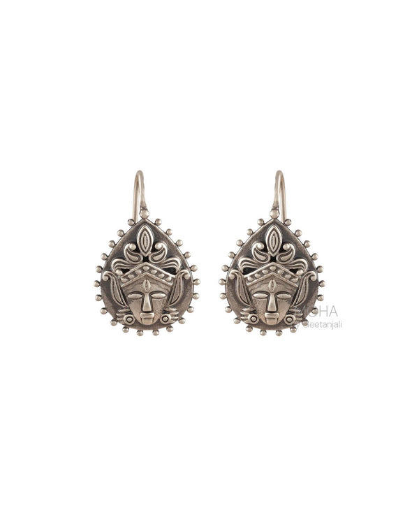 Kali Goddess  Silver Earrings by MOHA