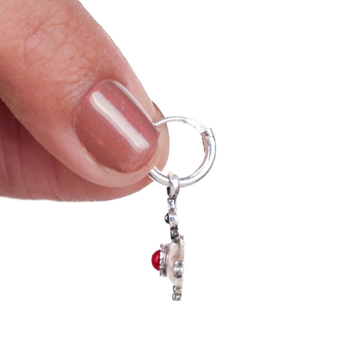 kona hoops silver bugadi by moha