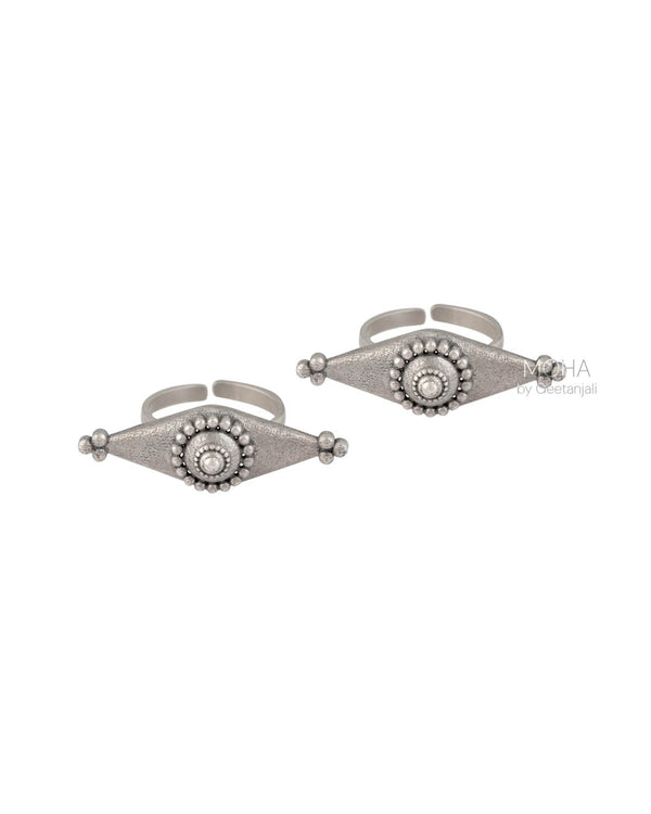 Kona Silver Toe Rings by MOHA