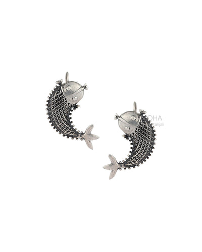 Masoli Silver Earrings by MOHA