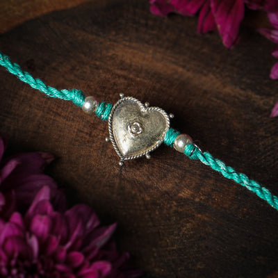 Moh Silver Rakhi by Moha
