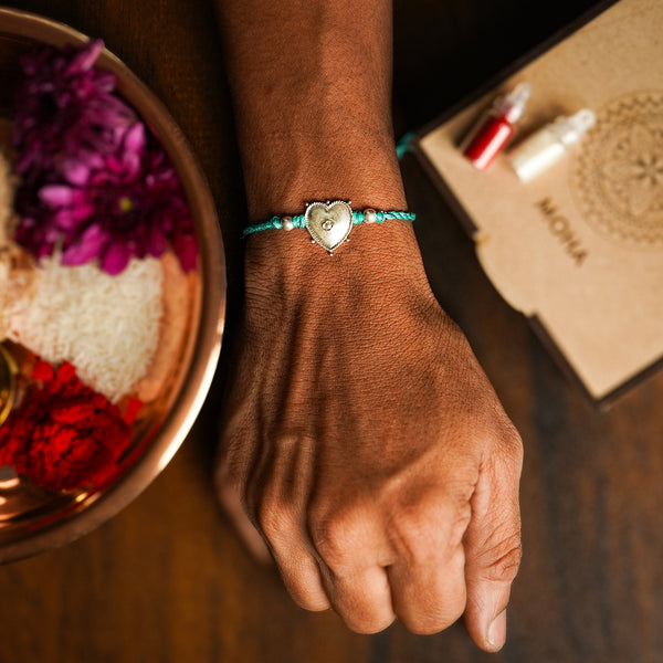 Moh Silver Rakhi by Moha