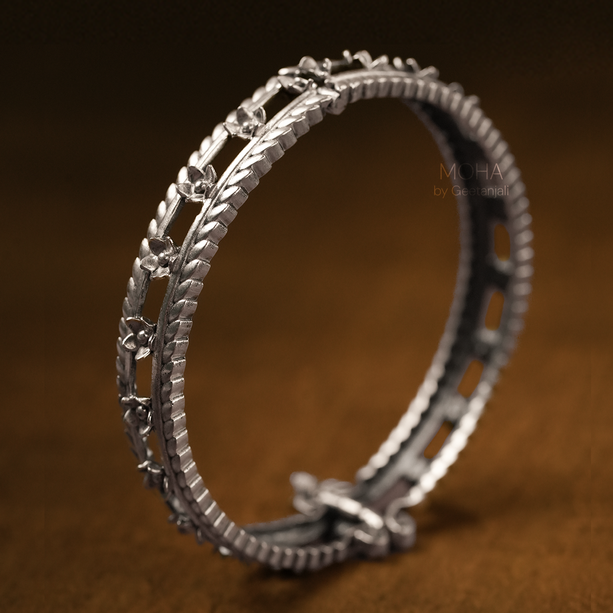 Morika Silver Bangle by MOHA