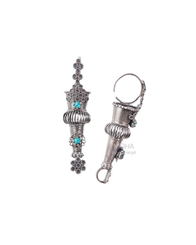 Nagali silver earrings by Moha