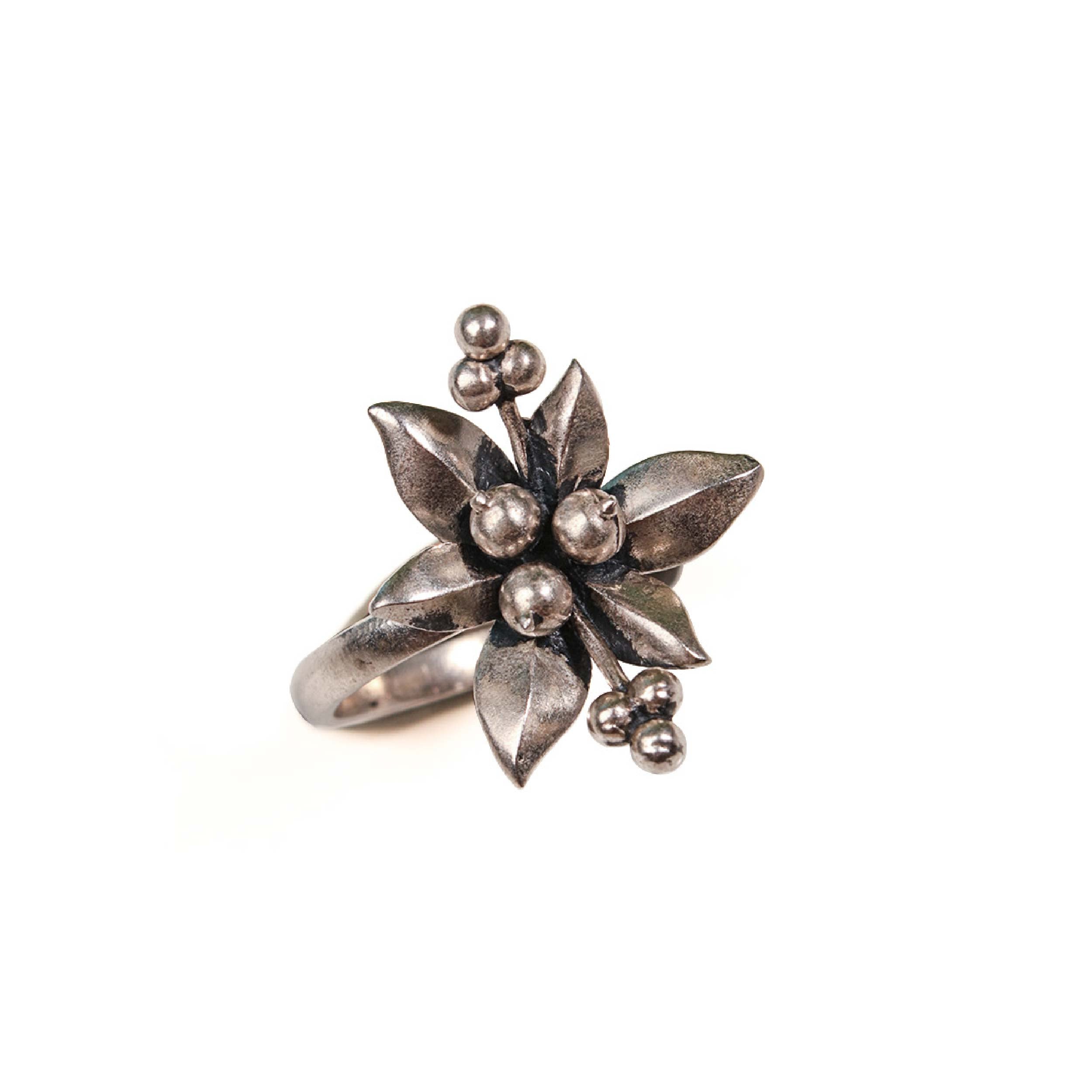 nargis silver finger ring by moha