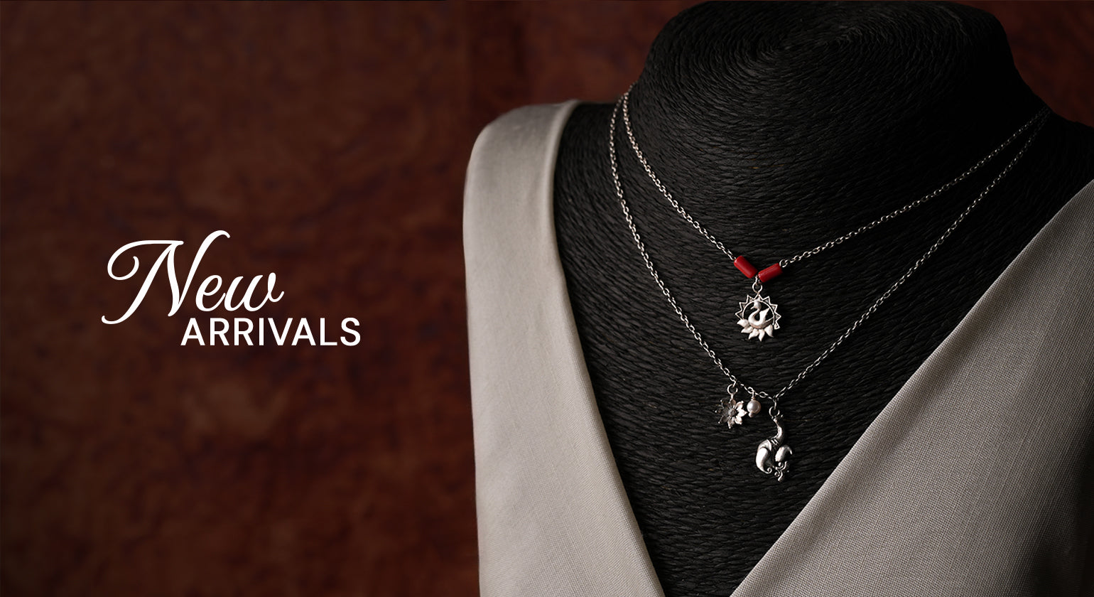 Buy silver jewerly online india top